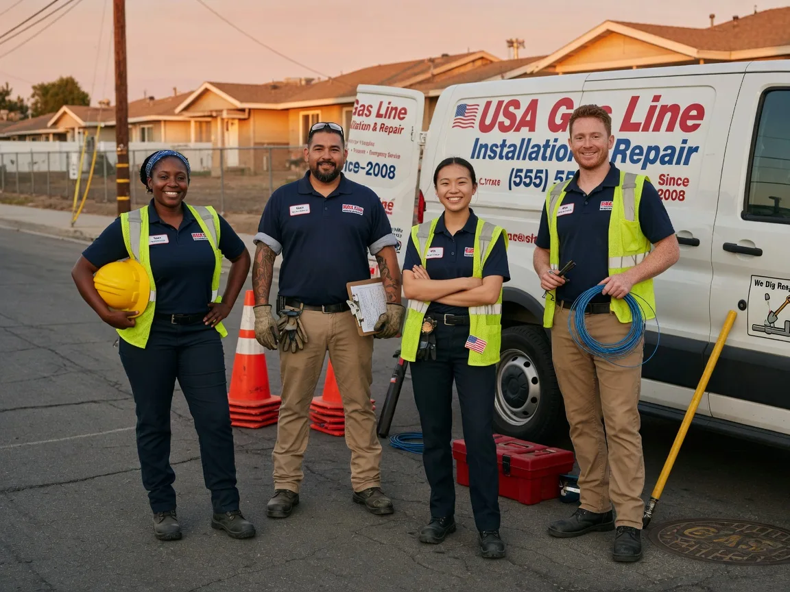 Gas Line Installation company in Muncie, IL